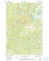 Pike Lake NW Wisconsin Historical topographic map, 1:24000 scale, 7.5 X 7.5 Minute, Year 1971