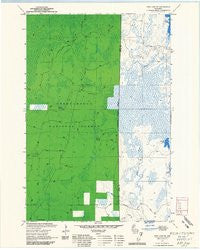Pike Lake SE Wisconsin Historical topographic map, 1:24000 scale, 7.5 X 7.5 Minute, Year 1971