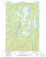 Pike Lake SW Wisconsin Historical topographic map, 1:24000 scale, 7.5 X 7.5 Minute, Year 1971