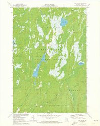 Pike Lake SW Wisconsin Historical topographic map, 1:24000 scale, 7.5 X 7.5 Minute, Year 1971