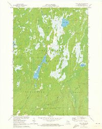 Pike Lake SW Wisconsin Historical topographic map, 1:24000 scale, 7.5 X 7.5 Minute, Year 1971