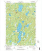 Pike Lake Wisconsin Historical topographic map, 1:24000 scale, 7.5 X 7.5 Minute, Year 1971