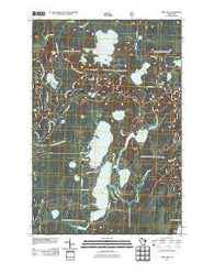 Pike Lake Wisconsin Historical topographic map, 1:24000 scale, 7.5 X 7.5 Minute, Year 2011