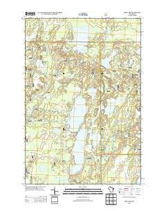 Pike Lake Wisconsin Historical topographic map, 1:24000 scale, 7.5 X 7.5 Minute, Year 2013