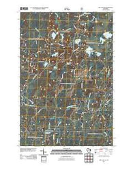 Pike Lake NW Wisconsin Historical topographic map, 1:24000 scale, 7.5 X 7.5 Minute, Year 2011