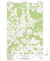Pine Dells Wisconsin Historical topographic map, 1:24000 scale, 7.5 X 7.5 Minute, Year 1982