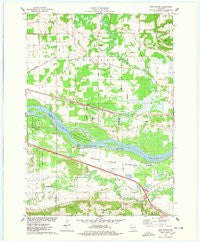 Pine Island Wisconsin Historical topographic map, 1:24000 scale, 7.5 X 7.5 Minute, Year 1975