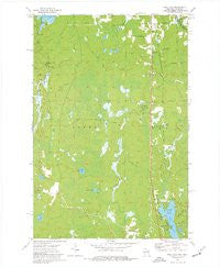 Pine Lake Wisconsin Historical topographic map, 1:24000 scale, 7.5 X 7.5 Minute, Year 1973