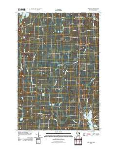 Pine Lake Wisconsin Historical topographic map, 1:24000 scale, 7.5 X 7.5 Minute, Year 2011