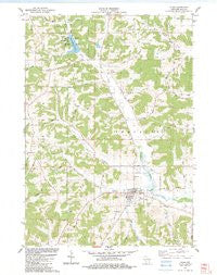 Plain Wisconsin Historical topographic map, 1:24000 scale, 7.5 X 7.5 Minute, Year 1983