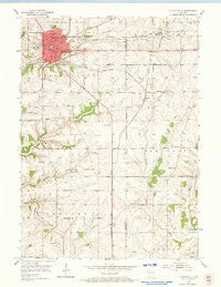 Platteville Wisconsin Historical topographic map, 1:24000 scale, 7.5 X 7.5 Minute, Year 1952