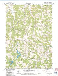 Pleasant Ridge Wisconsin Historical topographic map, 1:24000 scale, 7.5 X 7.5 Minute, Year 1983