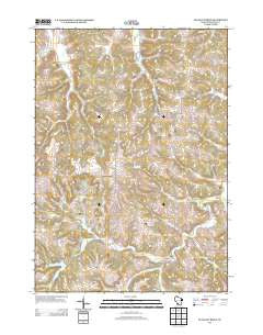 Pleasant Ridge Wisconsin Historical topographic map, 1:24000 scale, 7.5 X 7.5 Minute, Year 2013