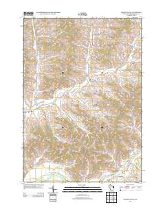 Pleasantville Wisconsin Historical topographic map, 1:24000 scale, 7.5 X 7.5 Minute, Year 2013