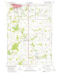 Plymouth South Wisconsin Historical topographic map, 1:24000 scale, 7.5 X 7.5 Minute, Year 1974