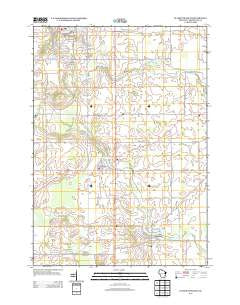 Plymouth South Wisconsin Historical topographic map, 1:24000 scale, 7.5 X 7.5 Minute, Year 2013