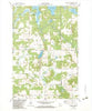Poquettes Lake Wisconsin Historical topographic map, 1:24000 scale, 7.5 X 7.5 Minute, Year 1982
