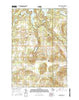 Poquettes Lake Wisconsin Current topographic map, 1:24000 scale, 7.5 X 7.5 Minute, Year 2015