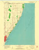 Port Washington East Wisconsin Historical topographic map, 1:24000 scale, 7.5 X 7.5 Minute, Year 1958