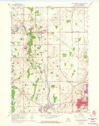 Port Washington West Wisconsin Historical topographic map, 1:24000 scale, 7.5 X 7.5 Minute, Year 1959