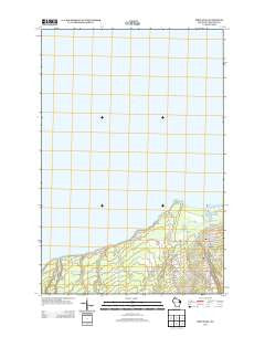 Port Wing Wisconsin Historical topographic map, 1:24000 scale, 7.5 X 7.5 Minute, Year 2013