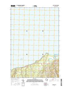 Port Wing Wisconsin Current topographic map, 1:24000 scale, 7.5 X 7.5 Minute, Year 2015