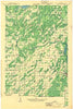 Porterfield Wisconsin Historical topographic map, 1:48000 scale, 15 X 15 Minute, Year 1942