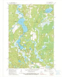 Post Lake Wisconsin Historical topographic map, 1:24000 scale, 7.5 X 7.5 Minute, Year 1973