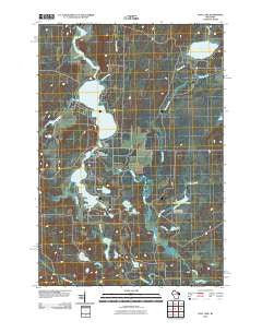 Post Lake Wisconsin Historical topographic map, 1:24000 scale, 7.5 X 7.5 Minute, Year 2010