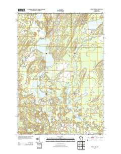 Post Lake Wisconsin Historical topographic map, 1:24000 scale, 7.5 X 7.5 Minute, Year 2013