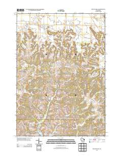 Potato Hill Wisconsin Historical topographic map, 1:24000 scale, 7.5 X 7.5 Minute, Year 2013