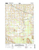 Potter Wisconsin Current topographic map, 1:24000 scale, 7.5 X 7.5 Minute, Year 2016