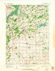 Poynette Wisconsin Historical topographic map, 1:62500 scale, 15 X 15 Minute, Year 1962