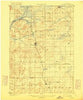 Poynette Wisconsin Historical topographic map, 1:62500 scale, 15 X 15 Minute, Year 1901