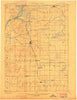 Poynette Wisconsin Historical topographic map, 1:62500 scale, 15 X 15 Minute, Year 1901