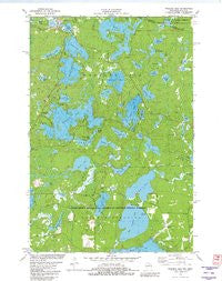 Presque Isle Wisconsin Historical topographic map, 1:24000 scale, 7.5 X 7.5 Minute, Year 1981