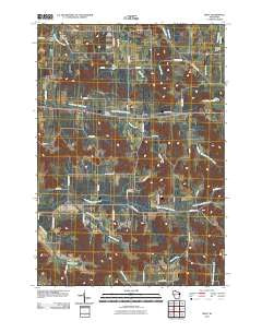 Price Wisconsin Historical topographic map, 1:24000 scale, 7.5 X 7.5 Minute, Year 2010