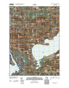 Princeton East Wisconsin Historical topographic map, 1:24000 scale, 7.5 X 7.5 Minute, Year 2010