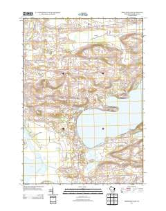 Princeton East Wisconsin Historical topographic map, 1:24000 scale, 7.5 X 7.5 Minute, Year 2013