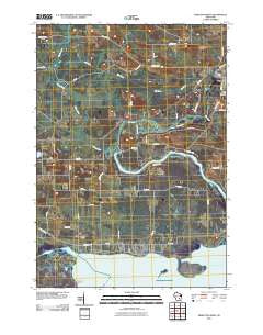 Princeton West Wisconsin Historical topographic map, 1:24000 scale, 7.5 X 7.5 Minute, Year 2010