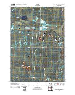 Quail Point Flowage Wisconsin Historical topographic map, 1:24000 scale, 7.5 X 7.5 Minute, Year 2010