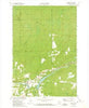 Radisson Wisconsin Historical topographic map, 1:24000 scale, 7.5 X 7.5 Minute, Year 1972