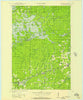 Radisson Wisconsin Historical topographic map, 1:48000 scale, 15 X 15 Minute, Year 1944