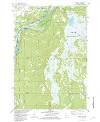 Randall Wisconsin Historical topographic map, 1:24000 scale, 7.5 X 7.5 Minute, Year 1983
