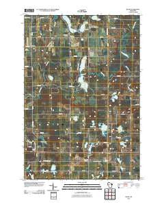 Range Wisconsin Historical topographic map, 1:24000 scale, 7.5 X 7.5 Minute, Year 2010