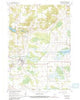 Redgranite Wisconsin Historical topographic map, 1:24000 scale, 7.5 X 7.5 Minute, Year 1961