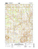 Reedsville Wisconsin Current topographic map, 1:24000 scale, 7.5 X 7.5 Minute, Year 2015