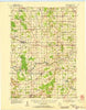 Reedsville Wisconsin Historical topographic map, 1:62500 scale, 15 X 15 Minute, Year 1954