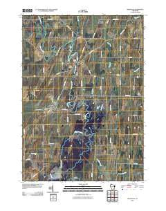 Reeseville Wisconsin Historical topographic map, 1:24000 scale, 7.5 X 7.5 Minute, Year 2010