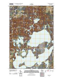 Reserve Wisconsin Historical topographic map, 1:24000 scale, 7.5 X 7.5 Minute, Year 2010